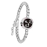INOWL Long Distance Touch Bracelets, Couple Bracelets, Remote Intelligent Matching Couple Bracelets,Bracelets Jewelry, Scorpio constellations, Silver