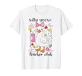 Silly Goose Teacher Club Silly Teacher Goose Back to School T-Shirt