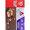 Atkins Endulge Caramel Nut Chew Bar, Low Sugar Snack, Dessert Bar, High Fiber Bar 1g Sugar, 10 Count