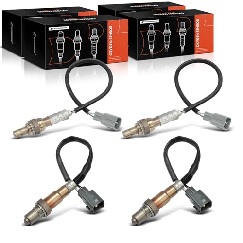 A-Premium O2 Oxygen Sensor Compatible with Lexus GX470 2003-2004 & Toyota 4 Runner 2003-2004, V8 4.7L, Upstream and Downstream, 4-PC Set, Replace# 8946550120