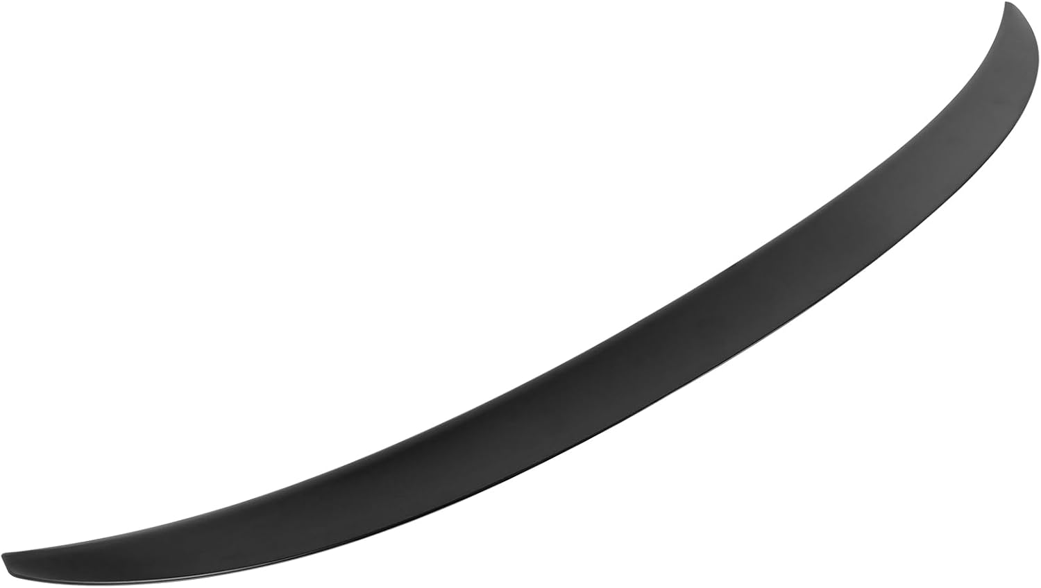 IKON MOTORSPORTS, Trunk Spoiler Compatible with 2014-2021 BMW F22 2 Series, Performance Style Unpainted Trunk Spoiler Wing ABS