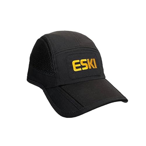 ESKI Foldable Breathable Duckbill Cap - Water-Resistant, Adjustable Design for Comfort and Style - Perfect for Outdoor Activities and Fashionable Everyday Wear Blue