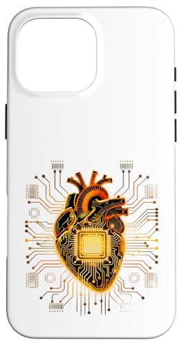 ��U�w �n�[�g CPU �}�U�[�{�[�h �e�b�N�O���t�B�b�N �X�}�z�P�[�X iPhone 16 Pro Max �p