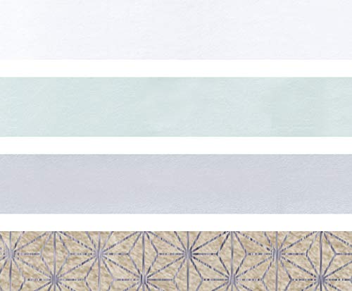 Baier & Schneider HEYDA Faltstreifen 120g Natur Silber sort