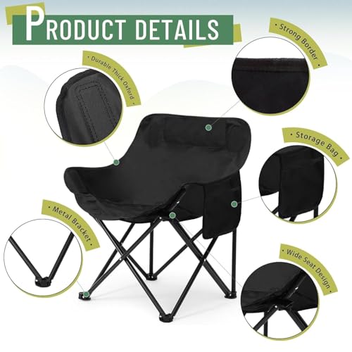 Image of ZYNTO Portable Foldable Camping Chair with Nylon Fabric for Fishing Beach, Travelling, Lawn, Patio Picnic Outdoor Chairs. Camping Chair Large with Armrest Folding with Cup Holder, for Adults. (Multi)