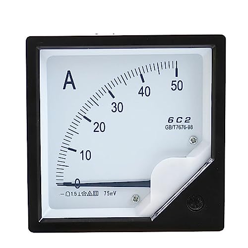 Ampèremètre analogique jauge pointeur évite la surcharge des circuits DC 250A - 3