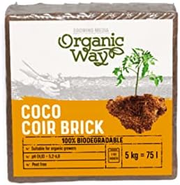 Kokoserde 5L - Natürliche Kokosfasern Für Zimmerpflanzen, Palmen & Hochbeete