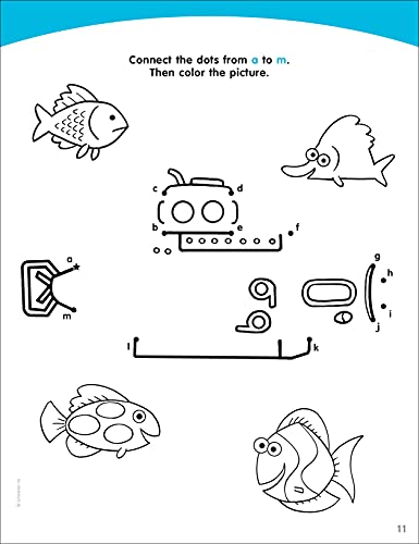 Little Skill Seekers: Alphabet Connect the Dots Workbook