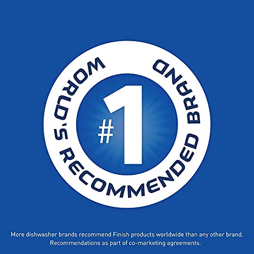 Set: Finish All In 1, Dishwasher Detergent Powerball Dishwashing Tablets - Dish Tabs, Fresh Scent 94 Count Each & Finish In-Wash Dishwasher Cleaner: Clean Hidden Grease And Grime, 3 Count (Pack Of 4) #TOP4