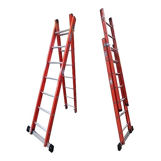 Escada Múltipla Extensível e Tesoura Linha Profissional 2,20 X 3,80M TEAF7X12 - WBertolo