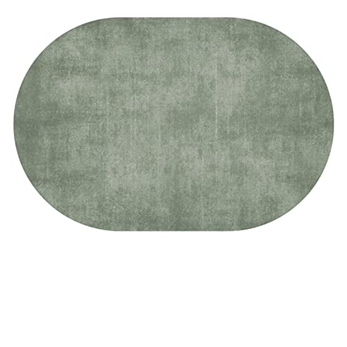 Tapis ovale nordique moderne haut de gamme, design élégant de 200 x 280 cm
