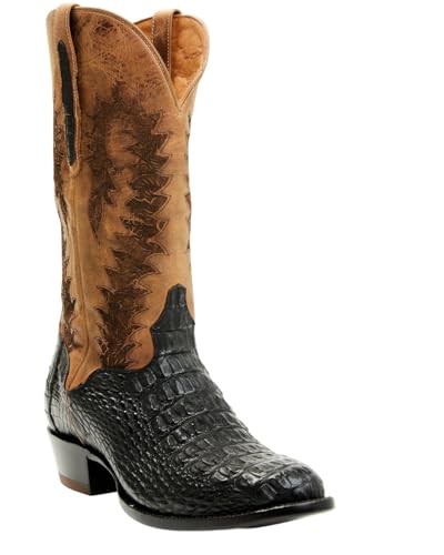 El Dorado Men's Exotic Alligator Western Boot Round Toe - Ed3050