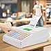 Cash Register, Cash Management System, Menu Based Control System Cash Register with Printer, Multi-Functions Commercial Cash Register for Small Businesses, Clear 8-Bit Operator Display