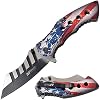 MTECH USA MT-A1110A Spring Assisted Knife, Silver