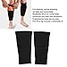 1 Pair Shin Guard Sleeves, Soccer Shin Guards for Youth, Soccer Shin Pad Socks Breathable Sports Leg Sock Sleeve Holder Football Socks(L)