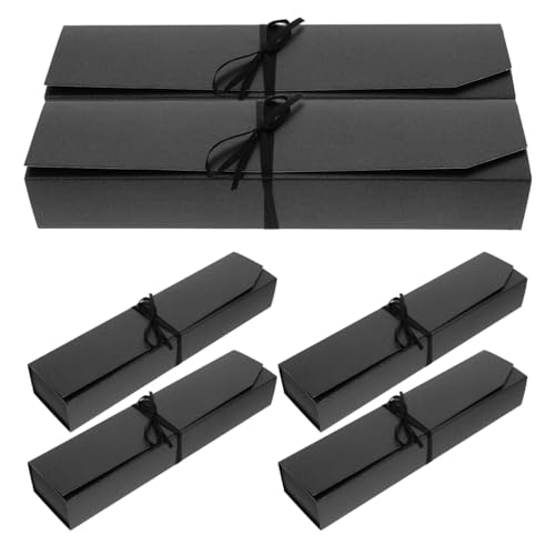 Cabilock Pralinenschachteln Leer 6 Stück Trüffel-Geschenkboxen Schokoladenverpackungsschachtel Mit 6 Fächern 9.45 X 2.17 X 1.38In Für Pralinen Macarons Gastgeschenke