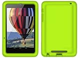BobjGear Bobj Rugged Case for Nexus 7 1st Generation 2012 WiFi or 3G/4G Tablet (Not for Nexus 7 FHD 2nd Generation 2013) Custom Fit - Sound Amplification - BobjBounces Kid Friendly - Gotcha Green
