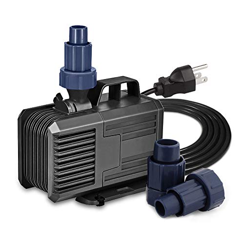 FREESEA 925 GPH Ultra Quiet Water Pump for Pond, Fountain, Aquarium, Fish Thank, Statuary, Hydroponics