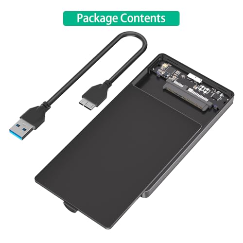 Caja externa USB 3.0 para disco duro SATA 2.5'' miniatura 7
