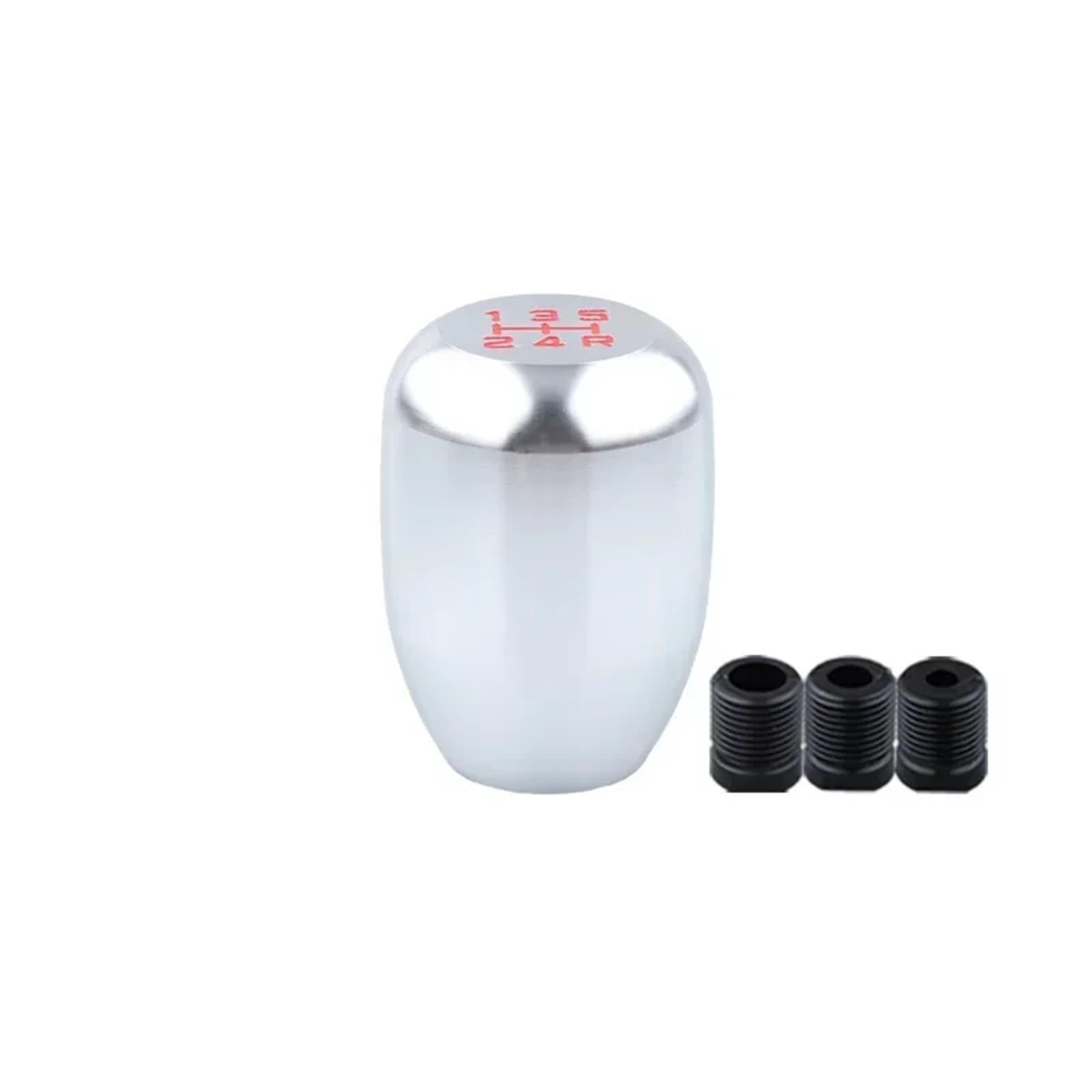Kaiaygee Silver Gear Shift Knob Compatible With Honda Civic, Integra, Crx, Ef, Ek