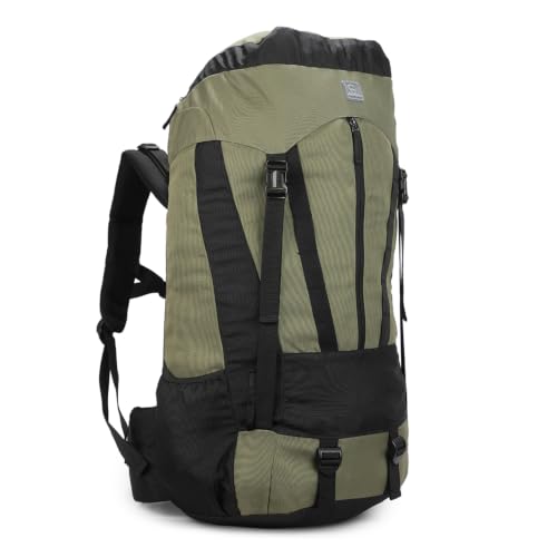 Image of GREENLANDS Cria 55L Water Resistant Rucksack: Your Perfect Companion for Outdoor Adventures, Hiking, Traveling, Sport Camping, and Trekking