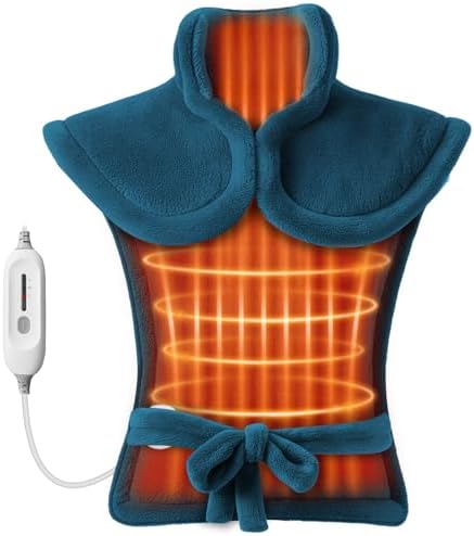 COMFIER Almofada De Aquecimento Para Costas, Almofada De Aquecime...