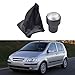 Gear Shift Knob Kit, For Hyundai Getz 2002-2010 Manual Car Gear Lever Set SK-Hyun12 Silver Cover 5R Speed Head And Cover, PU Leather Boot Kit