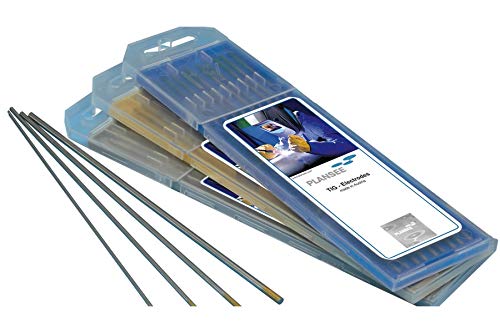 Unimig WC20 2% Ceriated Tungsten Electrodes For TIG Welding - 1.0mm, 1.6mm, 2.4mm (Pack Of 10)