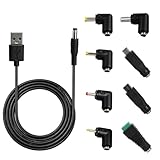 Polyvalence totale : Ce chargeur multi embout 8-en-1 permet d’alimenter divers appareils 5V. Avec des embouts interchangeables DC et USB, il fonctionne comme câble DC et chargeur universel PC portable, idéal pour tablettes, haut-parleurs et routeurs.