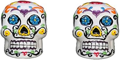 Day of the Dead Sugar Skull Salt and Pepper Shakers