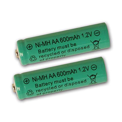 2er Ersatz-Akku AA Solarartikel 1,2V NI-MH 600mAh Cover