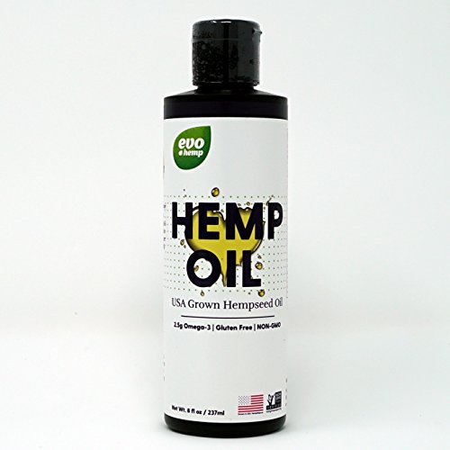 Evo Hemp U.S. Hemp Seed Oil (8 Ounce) Evo Hemp U.S. Hemp Seed Oil (8 Ounce)