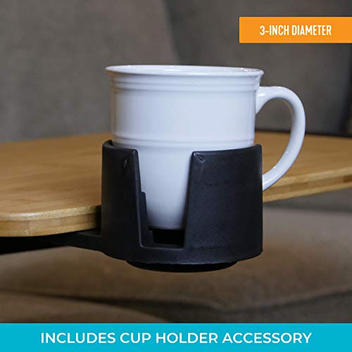 Stander Tray Table Accessory Bundle, Cup Holder, Utensil Compartment, and Base Tube Organizer for Stander's Wonder-Tray, Omni-Tray, and Signature Life's Independence-Tray-Table - Thumbnail 3