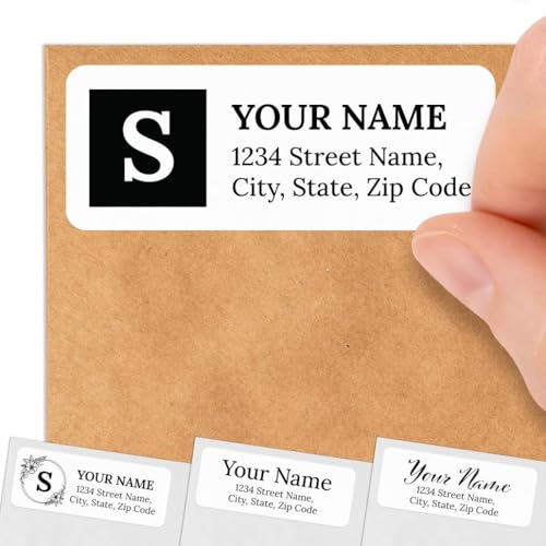 Personalized Return Address Labels, Custom Address and Name Mailing Labels