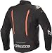 Alpinestars Chaqueta moto T-gp Pro V2 Jacket Black Red Fluo, Negro/Rojo, XL