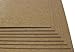 15 Sheets Chipboard 24pt (Point) 12 X 18 Inches Light Weight Large|Poster Size .024 Caliper Thickness Cardboard Craft Packaging Brown Kraft Paper Board