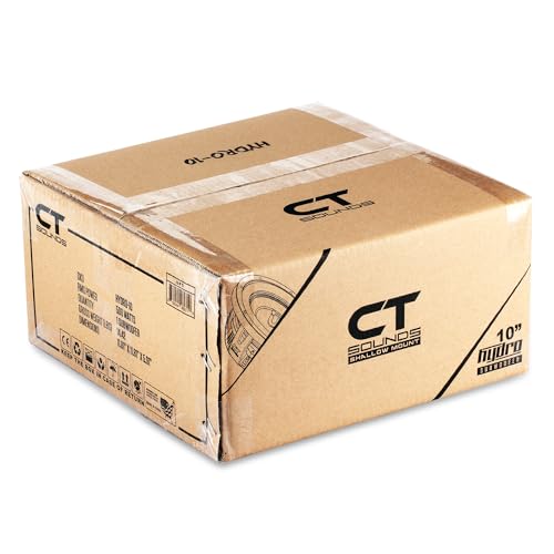 Image of CT Sounds Hydro 10 inch Dual 2-Ohm 1000-Watt Shallow Mount Car Subwoofer