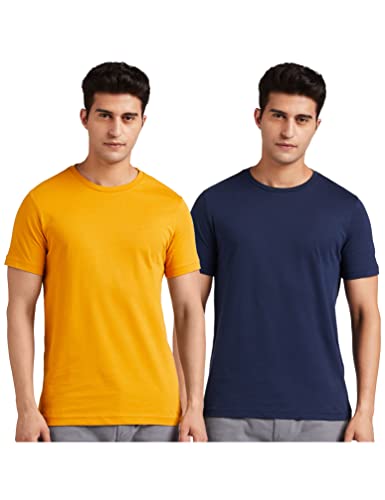 Amazon Brand - Symbol Men's Solid Cotton T Shirt | Round Neck | H...