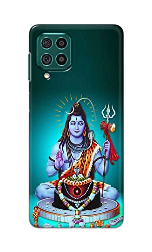 Image of Printed Hard Back Cover Case for Samsung Galaxy F62 | Samsung Galaxy M62 Back Cover (Lord Shiva) -1803