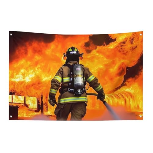 Drapeau de jardin saisonnier pompiers pour sublimer votre extérieur