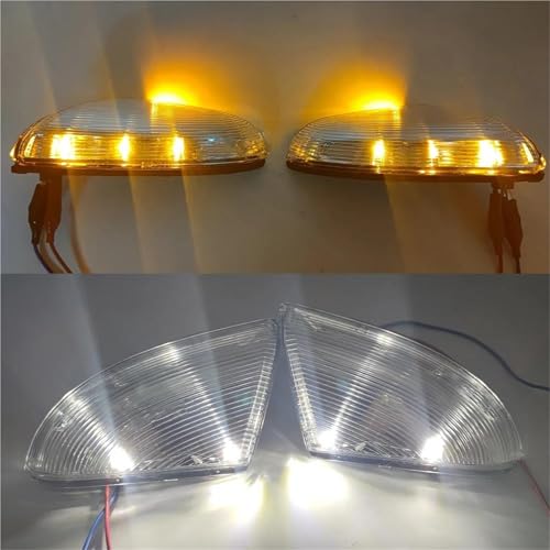 Luz de espejo lateral LED con intermitente dinámico secuencial para Ram 2500 2