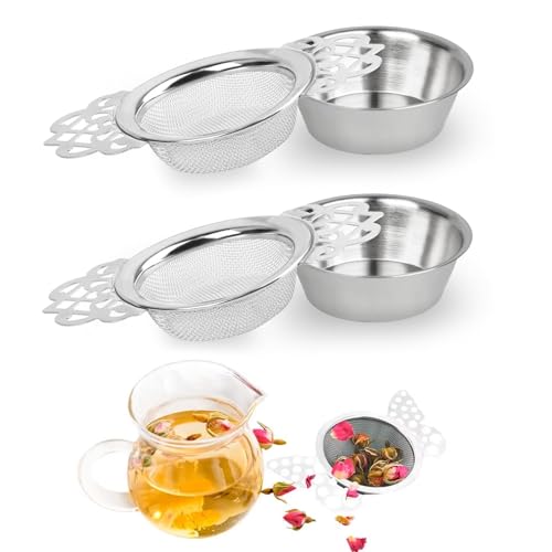 Tea Strainer Set Stainless Steel