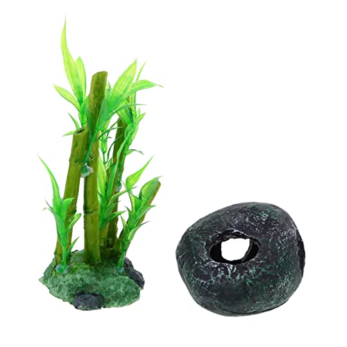 BESPORTBLE 1 セット 水槽の隠れ家 小さい 水族館のアクセサリー 水生装飾 石
