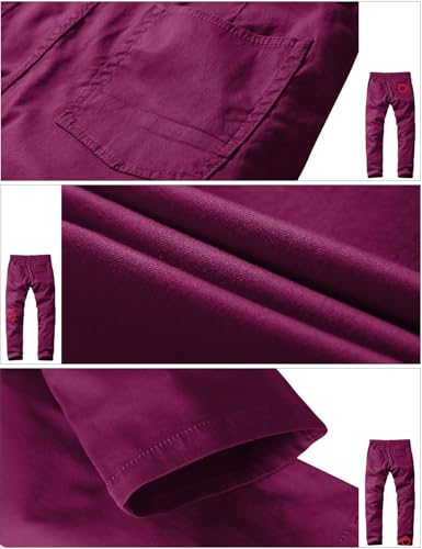 Image of Match Men's Regular Fit Comfort Stretch Casual Chino Pants