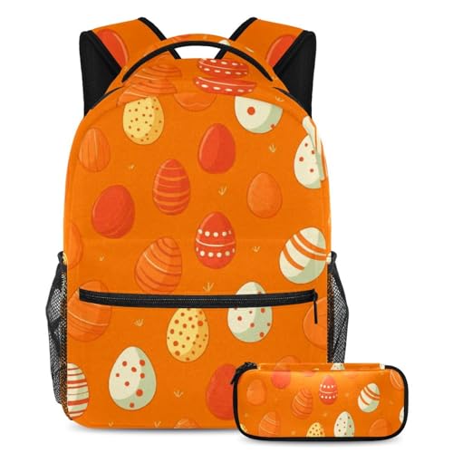 Sac à dos fille et garçon avec trousse assortie pour adolescents