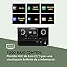 Auna Connect System S - Equipo de música, 2 Altavoces estéreo, Radio...