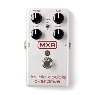 Two classic overdrive circuits Low Gain mode provides fiery mids High Gain mode boosts gain and emphasizes highs and lows True bypass