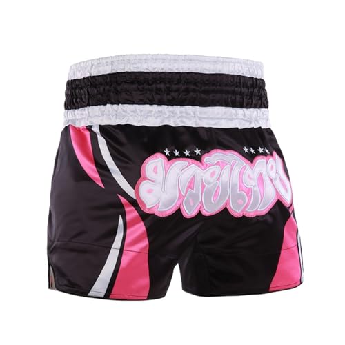 Short boxe Muay Thai ARIASS à fentes latérales pour kicks fluides en MMA