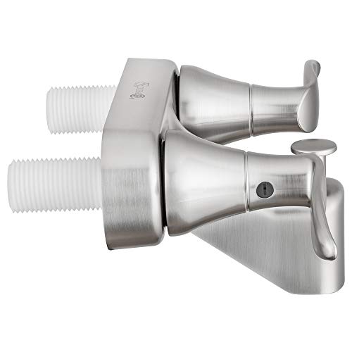 Dura Faucet Df-Sa110Lh-Sn Rv Tub & Shower Faucet Valve Diverter With Winged Levers (Brushed Satin Nickel) #TOP2