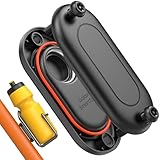 GOCII SmartTag2 Bike Mount, Waterproof Bike GPS Tracker Case for Galaxy Smart tag2, Hidden Under Bottle Cage (1 Pack-Black)